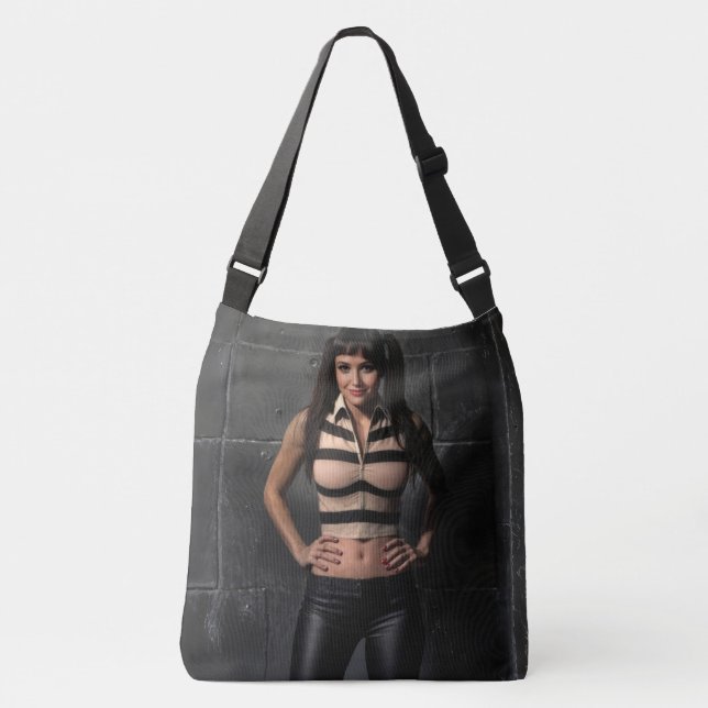 Smile Corner bag Tragetaschen Mit Langen Trägern (Vorderseite)