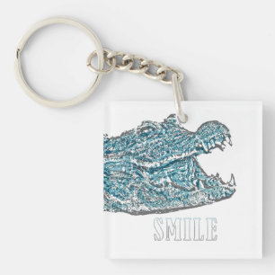 Smile Crocodile Schlüsselanhänger