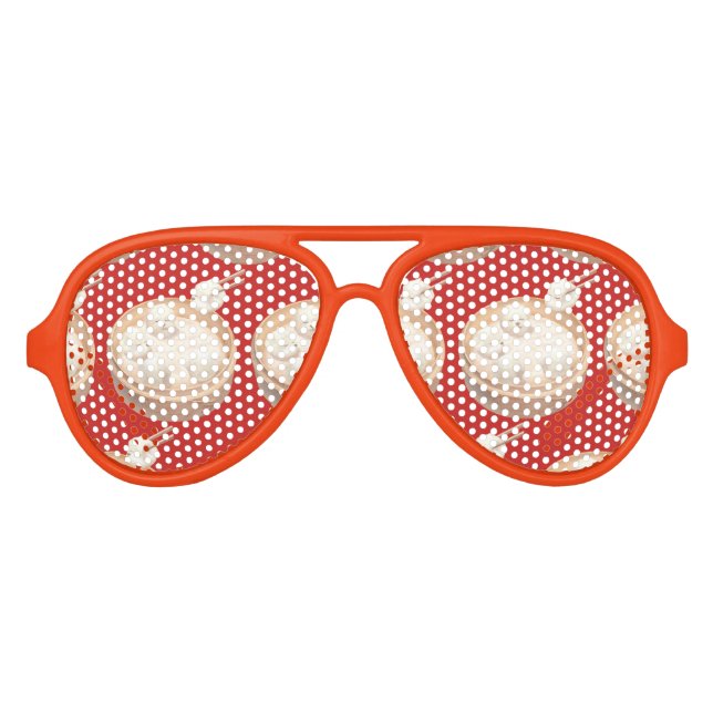 Smile Dog - Xiao Long Bao Delight Partybrille (Vorderseite)