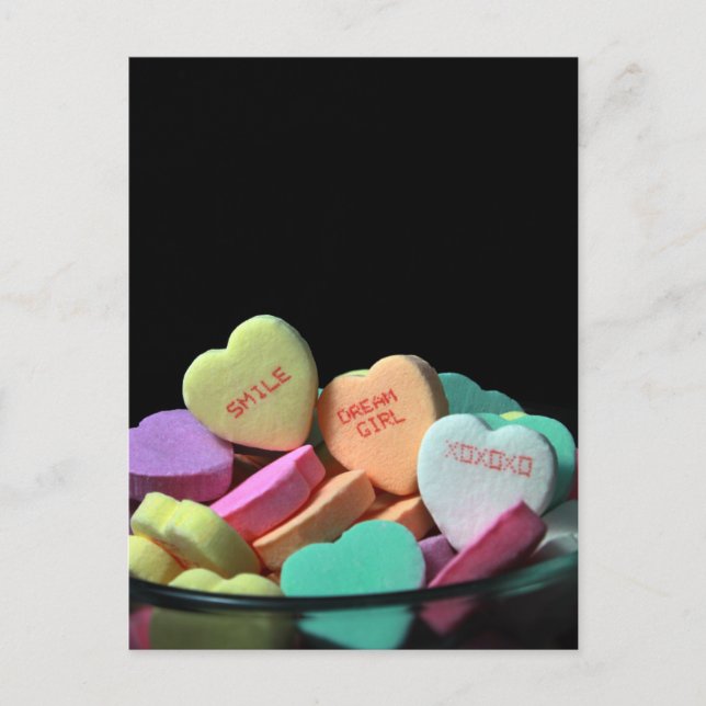 Smile Dream Girl XO Postkarte (Vorderseite)