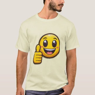 Smile Emoji Nouveau t-shirt design unisex