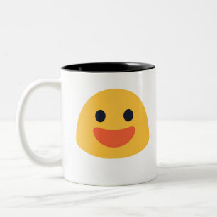 Smile Emoji Zweifarbige Tasse