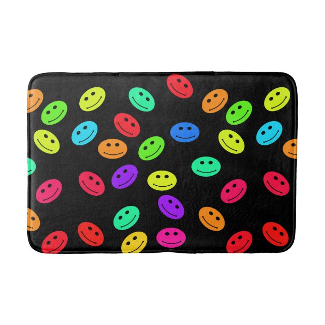 Smile Face Bath Mat Badematte (Vorderseite)