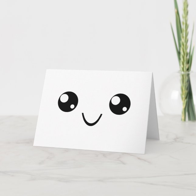 Smile Face Karte (Vorderseite)