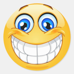 Smile Face Sticker