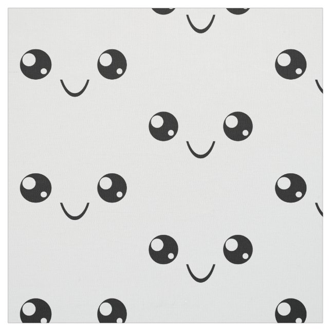 Smile Face Stoff (Muster)