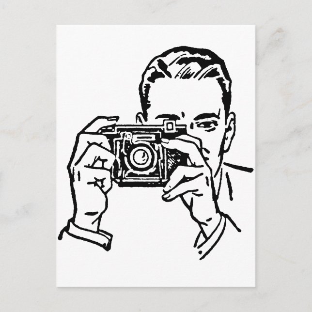 Smile Flash Postkarte (Vorderseite)