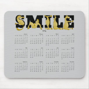 SMILE Flexible Pony Kalender 2014 Mousepad