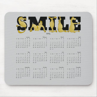 SMILE Flexible Pony Kalender 2014 Mousepad