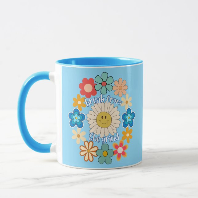 Smile Flower 2 Kaffeetasse (Links)