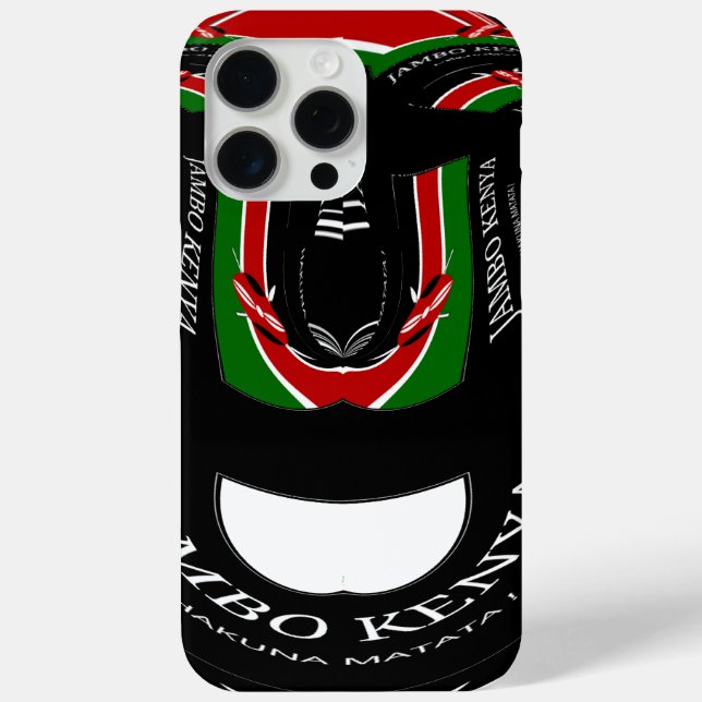 Smile Hakuna Matata iPhone 15 Pro Max Hülle (Rückseite)