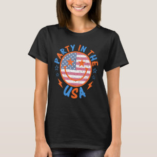 Smile Happy Face Party in der US-amerikanischen Fa T-Shirt