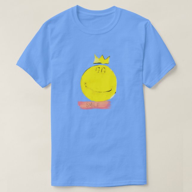 SMILE Happy Face T - Shirt (Design vorne)