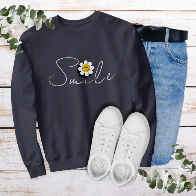 Smile Hoodie with Smiling Daisy (Von Creator hochgeladen)
