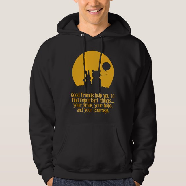 Smile, hope, courage hoodie (Vorderseite)