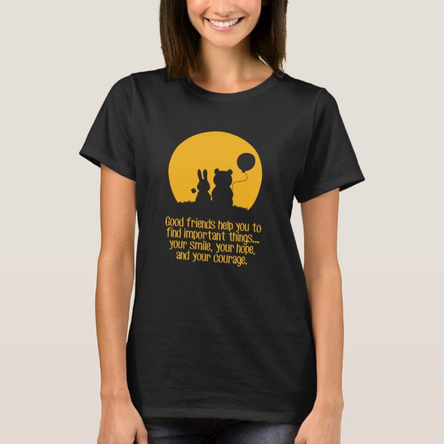 Smile, hope, courage T-Shirt (Vorderseite)