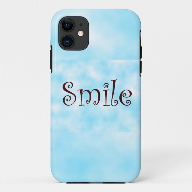 Smile-i-Telefongehäuse Case-Mate iPhone Hülle (Rückseite)