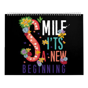 smile it's a new beginning kalender