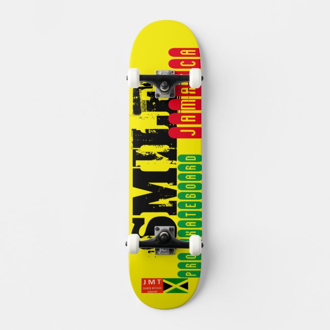 SMILE JAMAICA SKATEBOARDS / JMT USA Skateboard (Recto)
