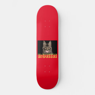 SMILE KITTY RONIN Skate Deck Skateboard