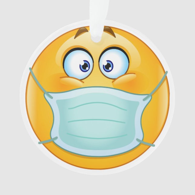 Smile Mask Ornament (Vorderseite)