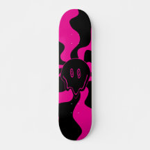 Smile Melt - Magenta und Schwarz