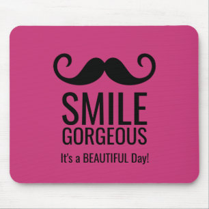 SMILE & Mustache JEDE Basis-FARBMOUSPAD Mousepad