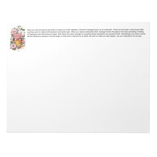 Smile Notizblock (Vorderseite)