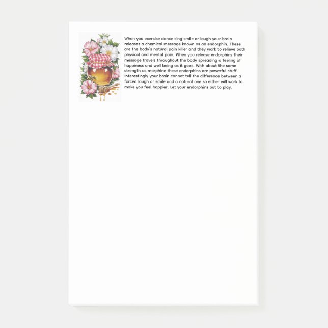 Smile Post-it Klebezettel (Vorderseite)