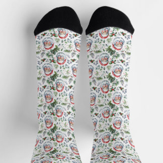 Smile Santa Cross Socken