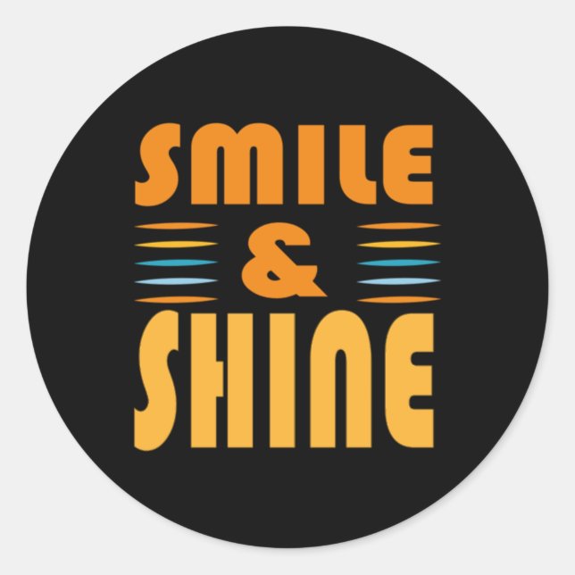 Smile Shine #1155 Sticker (Vorderseite)