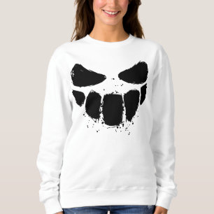 Smile Spooky Gesicht glücklich Halloween Sweatshirt