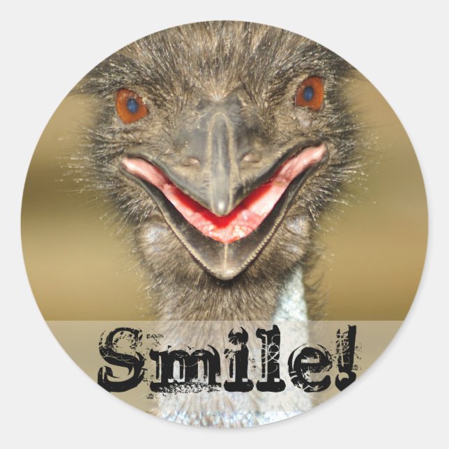 Smile Sticker (Vorderseite)