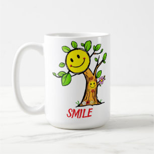"Smile Tree" Positive Vibes Kaffeetasse