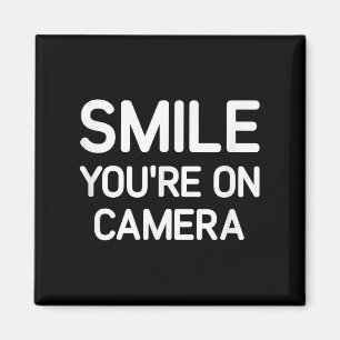 Smile Yoon Camera, Funny, Jokes, Sarcastic Magnet