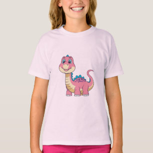 Smileasaurus - Niedlicher Dinosaurier-T - Shirt fü