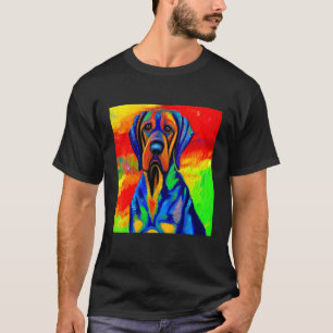 Smileteespas Welpen Pop Art T-Shirt