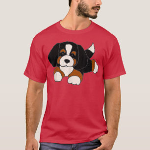 Smileteespets Funny Bernese Mountain Dog Welpenwag T-Shirt