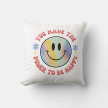 SMILEY FACE HAPY COUSSIN