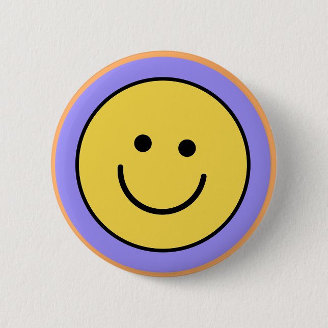 Smiley-Gesicht-Taste Button (Vorderseite)