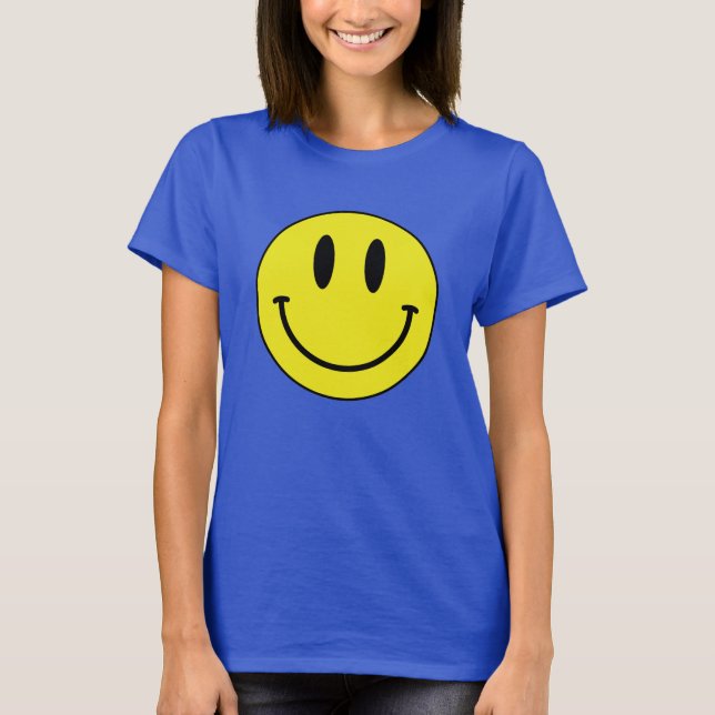 SMILEY HAPPY FACE T - SHIRT (Vorderseite)
