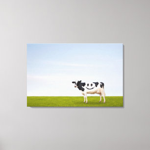 Smiley-Kuh Getty Bild-  Leinwanddruck