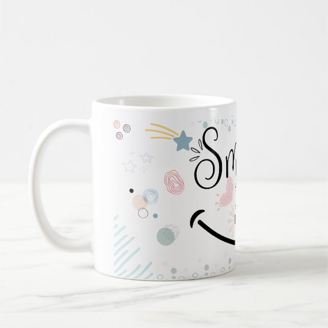 Smiley-Lippen-Kaffeetasse Kaffeetasse (Links)