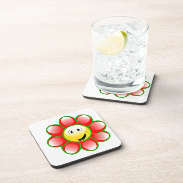 Smiley Sun Untersetzer (Rechte Seite)