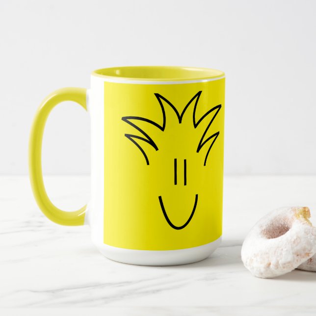 SmileyLogo 15oz. Combo Tasse (Mit Donut)