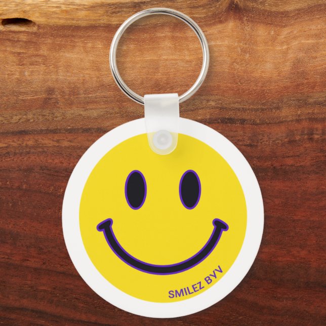 SMILEZ BY V Encouraging Keychain Schlüsselanhänger (Vorderseite)