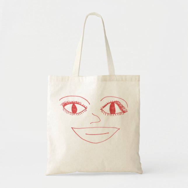 "SMILIE FACE" TRAGETASCHE (Vorne)