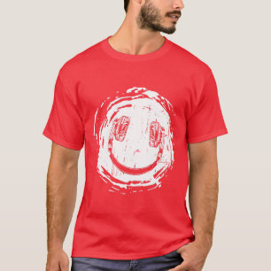 Smilie Music Headphones Girlie T-Shirt