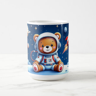 Smiling Astronaut Teddy Adventure Kaffeetasse