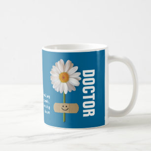 Smiling Daisy Doctor Appreciation Gift Custom Kaffeetasse